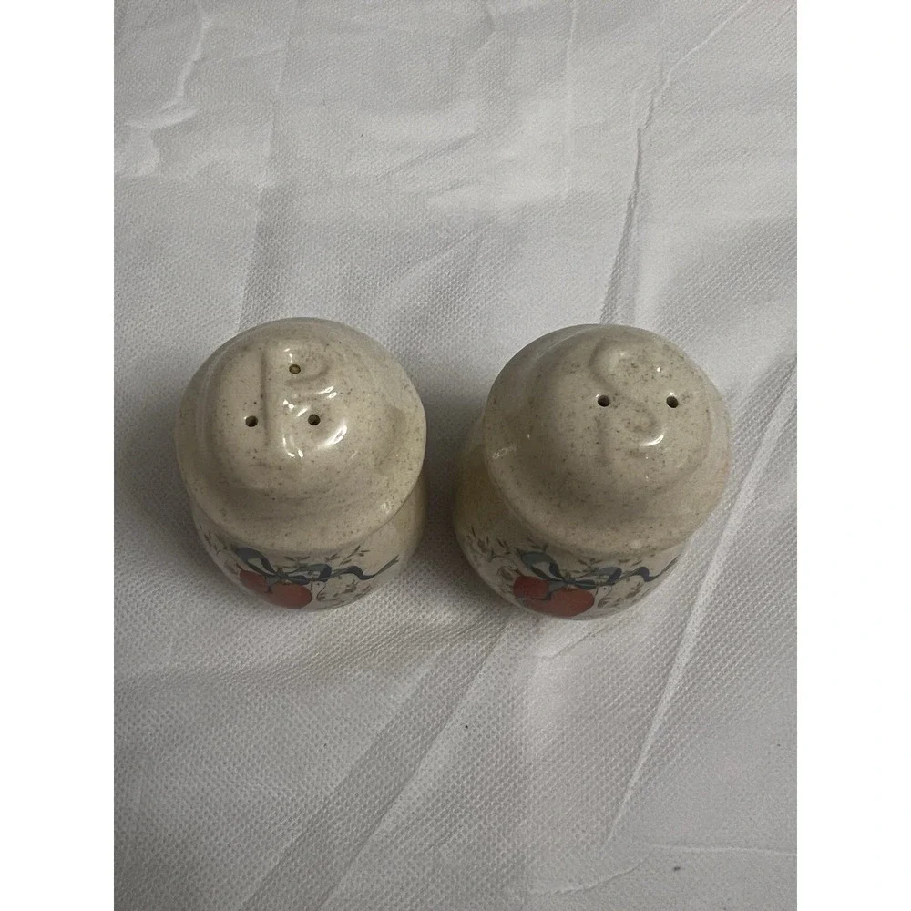 Vtg International Marmalade Goose Geese Salt & Pepper Shakers Cottagecore Farm